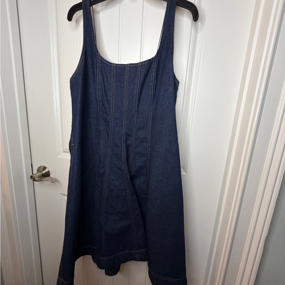 Kate Spade X Target Denim Mini Dress, size 14 - Picture 4 of 6